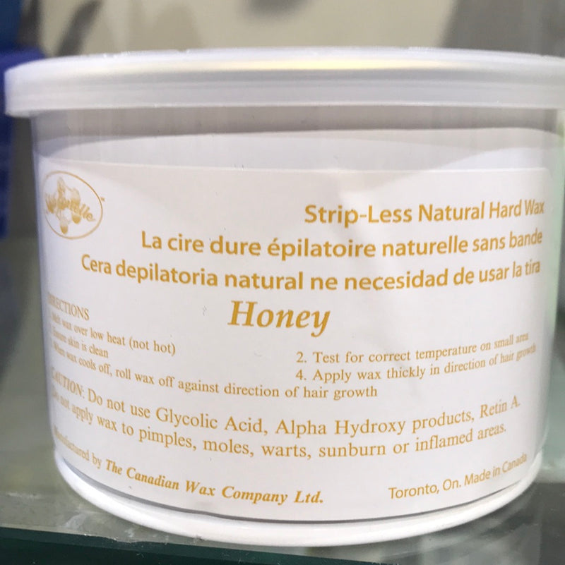 Sharonelle strip-less natural hard-wax honey 14oz