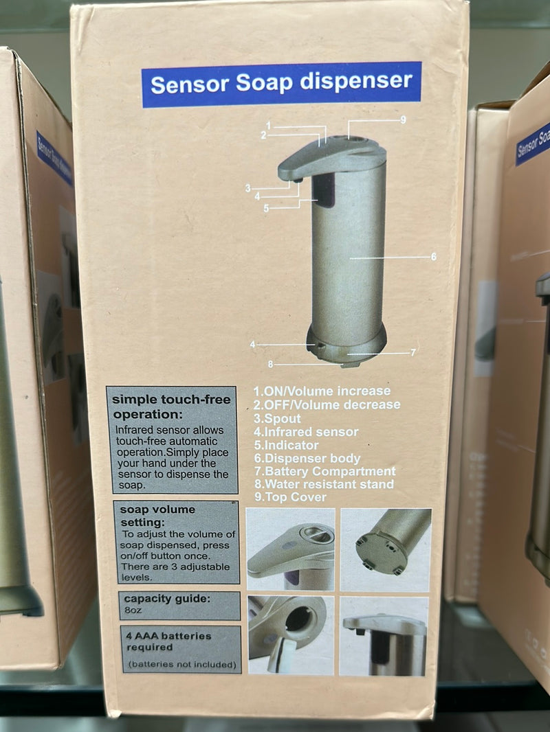SSD-8OZ GND SENSOR SOAP DISPENSER 8OZ