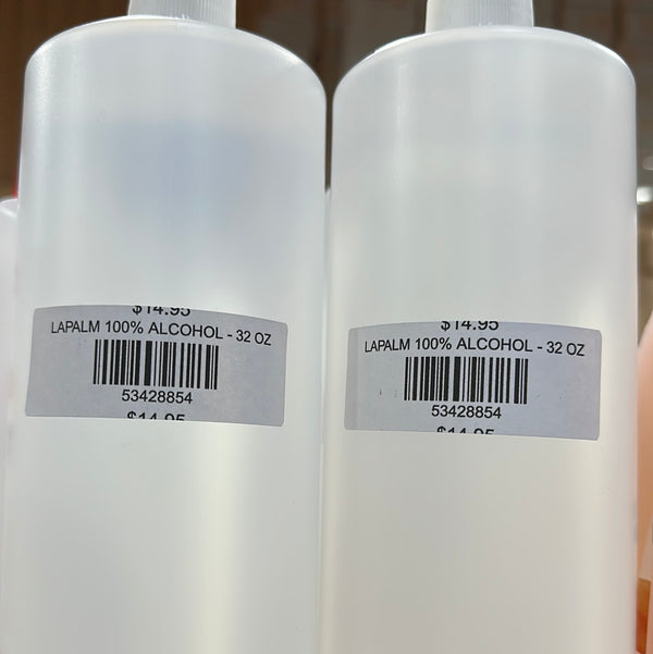LAPALM 100% ALCOHOL - 32 OZ