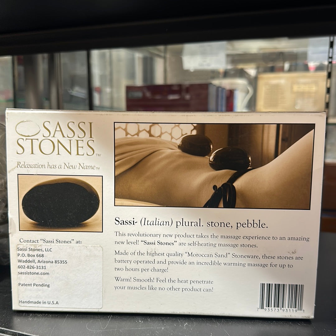 SASSI STONES SELF-HEATING MASSAGE STONES  KIT