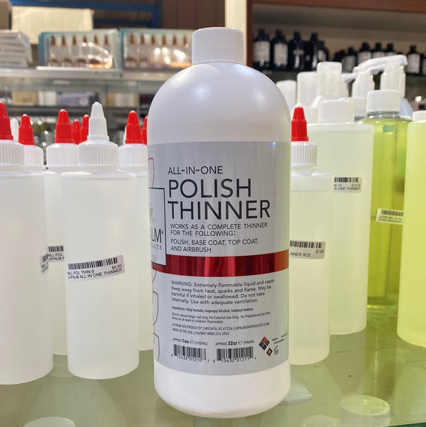 LAPALM ALL-IN-ONE POLISH THINNER 32 OZ - F