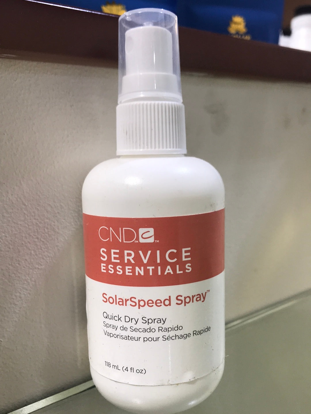 CND 70140445 CND SOLARSPEED SPRAY 4 0Z - Secret Nail & Beauty Supply