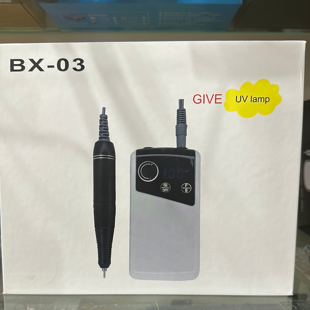 [CLEARANCE] BX-03 NAIL DRILL - RECHARGEBLE