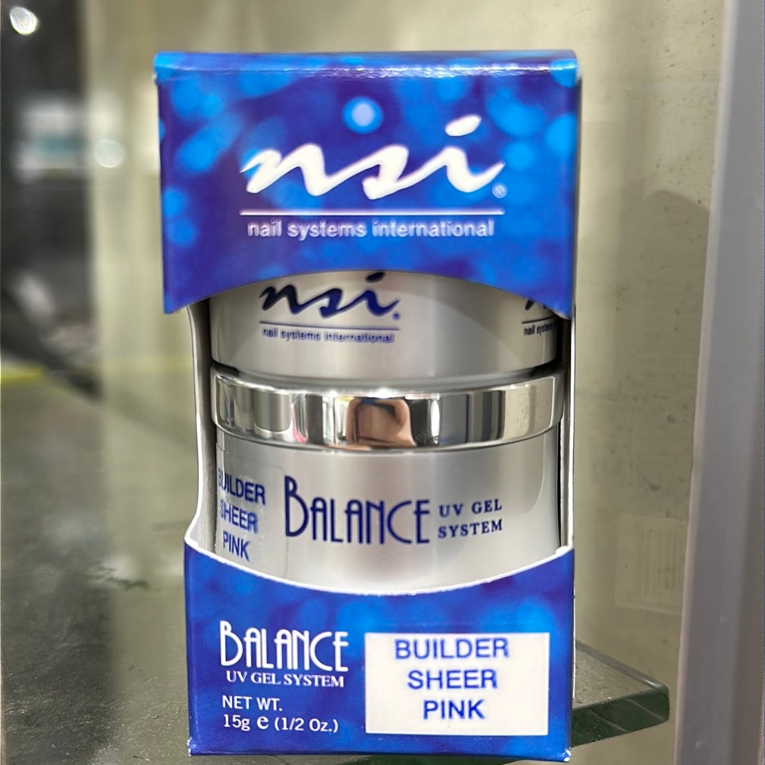 NSI 7621-6 NSI BALANCE BUILDER SHEER PINK 1/2 OZ