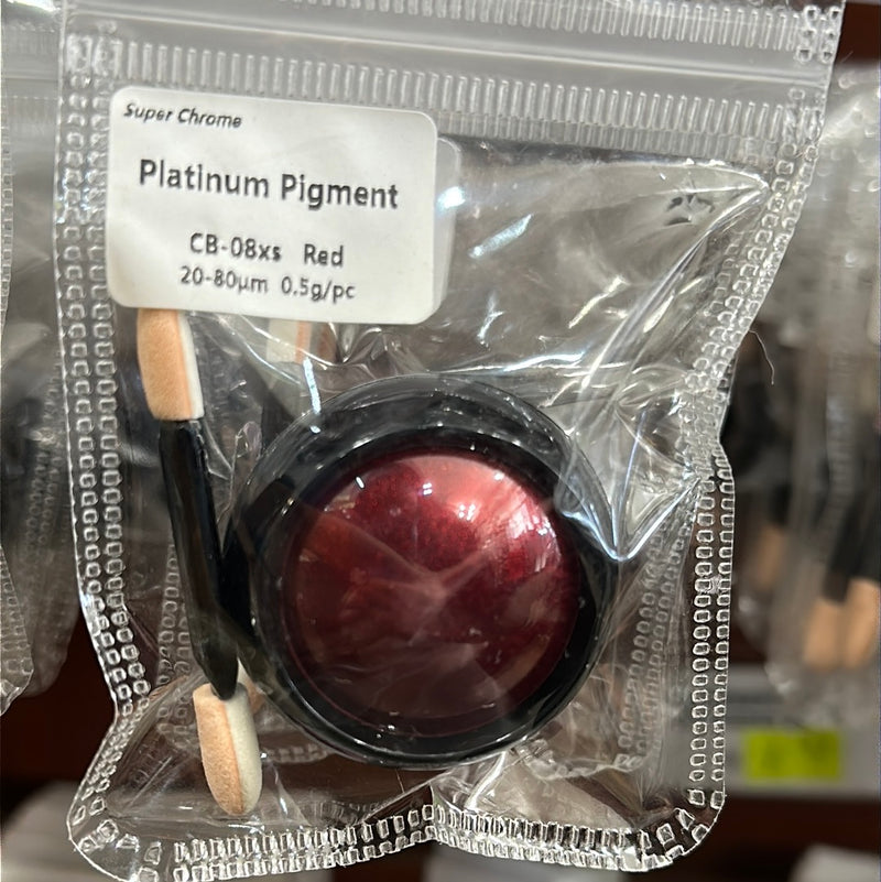SUPER CHROME PLATINUM PIGMENT POWDER .5G