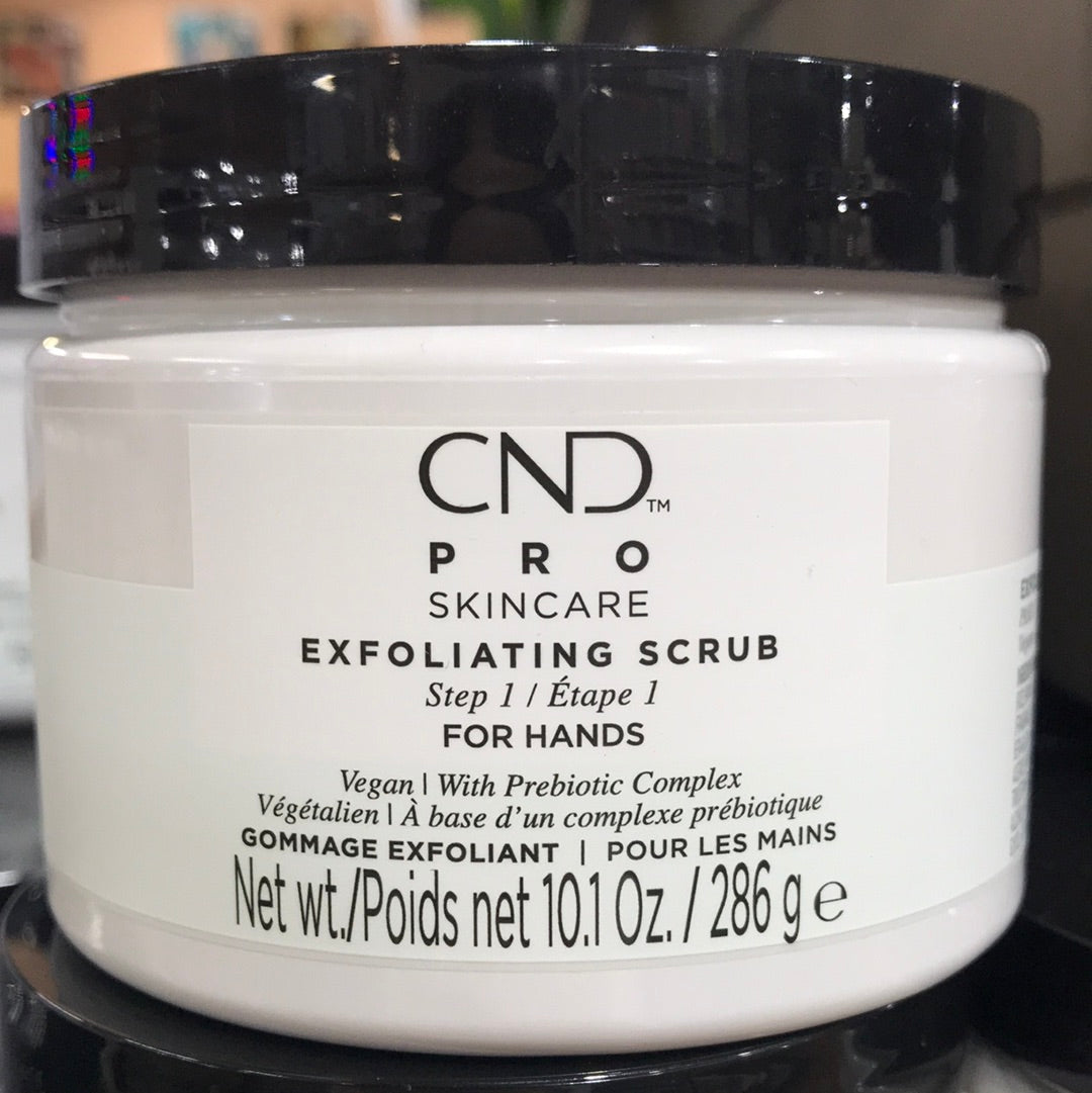 CND PRO SKINCARE EXFOLIATING SCRUB 10.1Oz- FOR HANDS