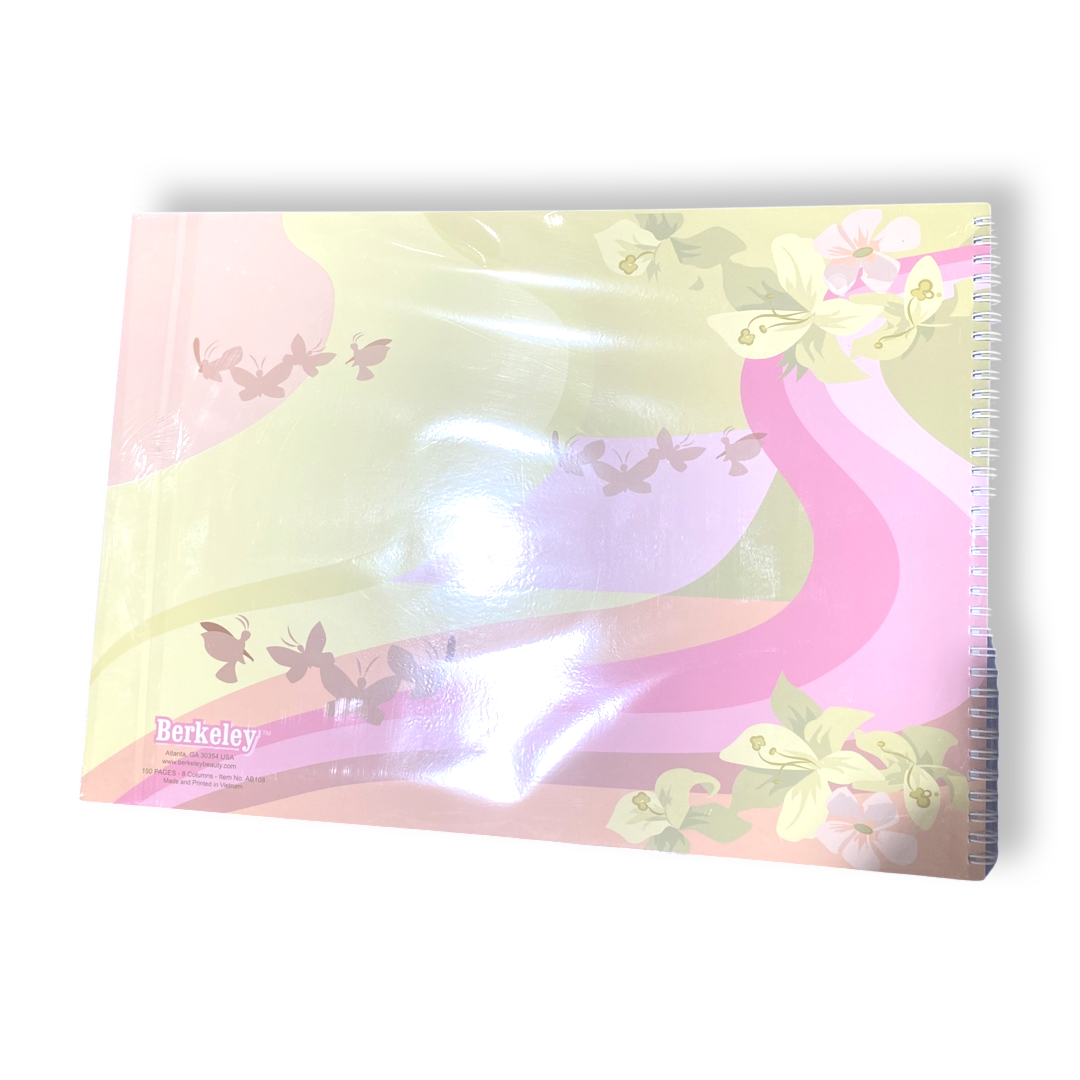 BER AB108 APPOINTMENT BOOK 8 COL 8-8 - Secret Nail & Beauty Supply