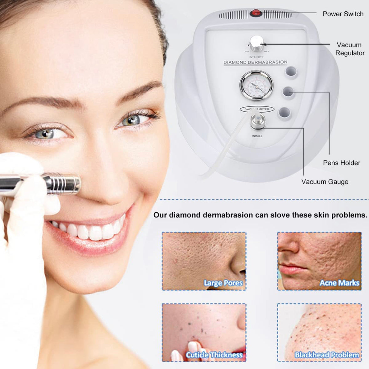 CA DIAMOND MICRO DERMABRASION MACHINE