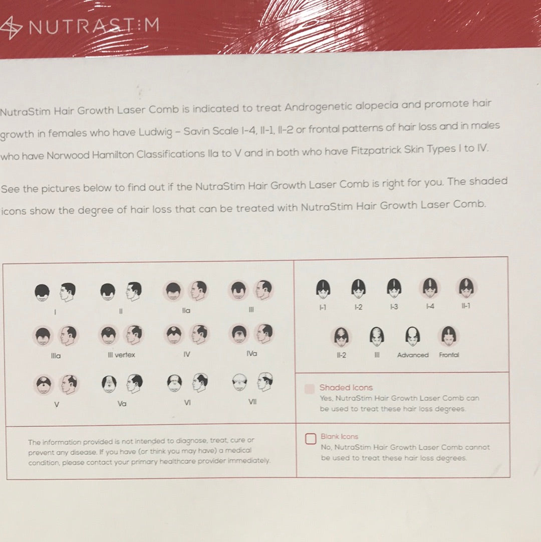 NUTRA LASER COMB NUTRAST GROWTH LASER COMB