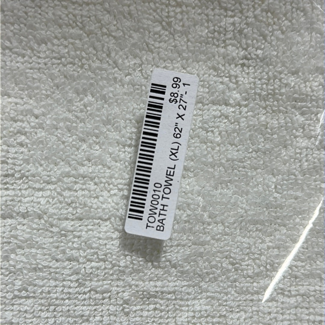 TOW0010 BATH TOWEL(XL)62" X 27"-1 PC