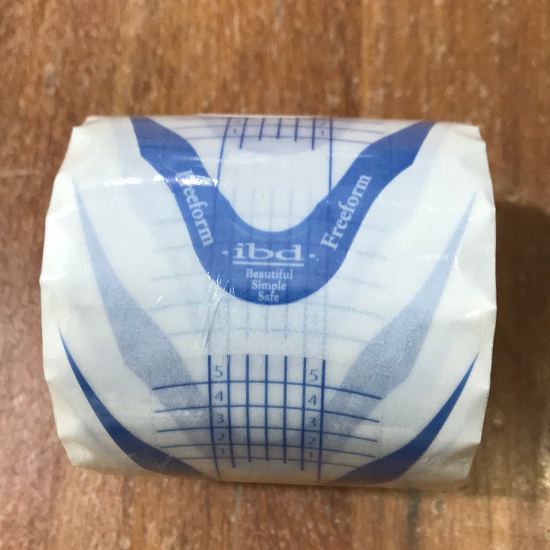 71819 IBD NAIL FORMS CLEAR 250/ROLL