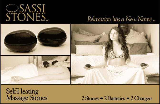 SASSI STONES SELF-HEATING MASSAGE STONES  KIT