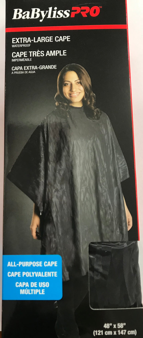BES53XLBKUCC BABYLISSPRO EXTRA-LARGE ALL PURPOSE CAPE-BLACK