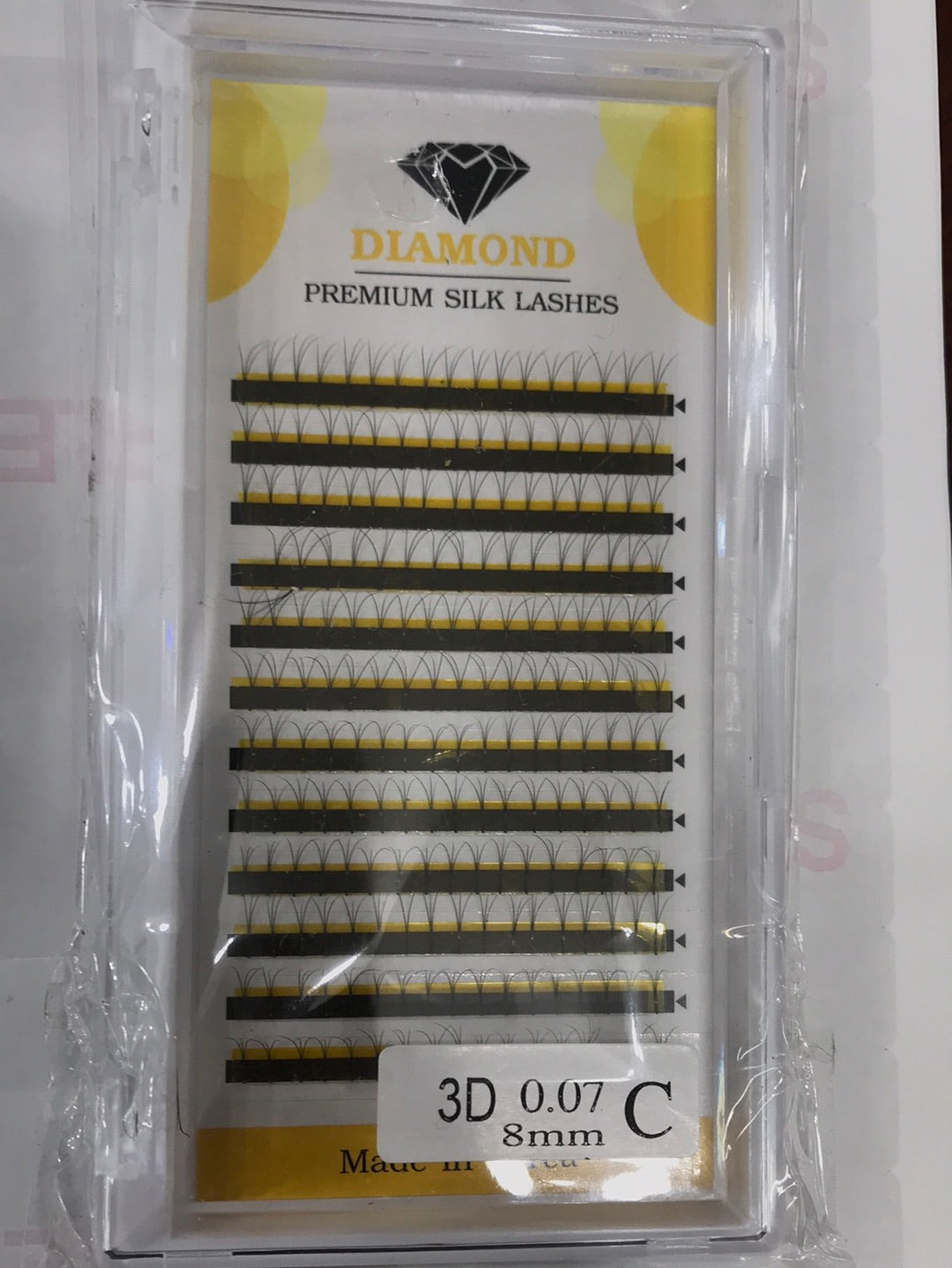 DIAMOND PREMIUM SILK LASHES 3D-C