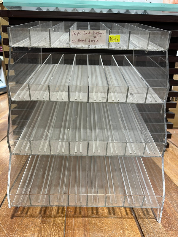 CHI RO#001 ACRYLIC COUNTER POLISH DISPLAY-288