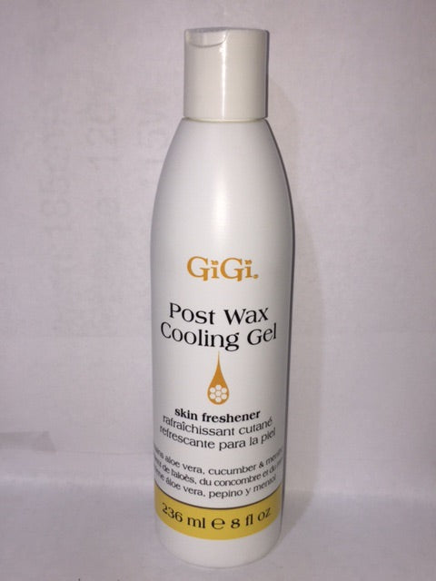 GIGI POST WAX COOLING GEL 8 OZ - Secret Nail & Beauty Supply