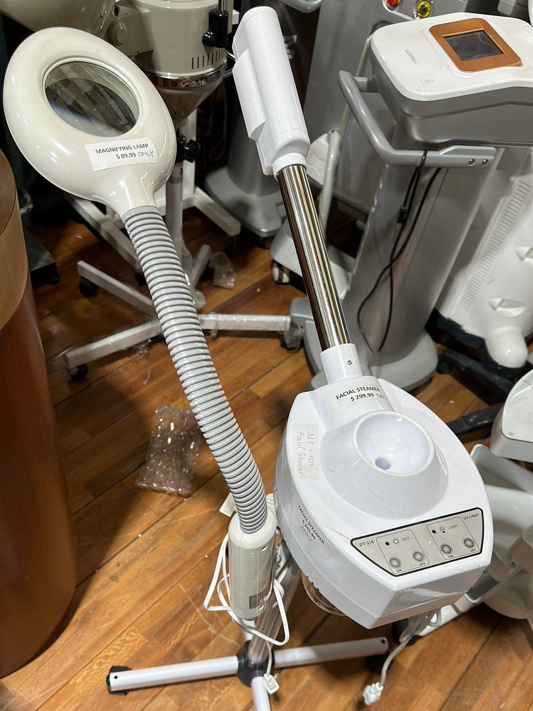 GND FACIAL STEAMER SET ( 318 + 709 )