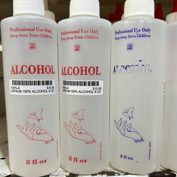100%-8 LAPALM 100% ALCOHOL -8 OZ(refill)