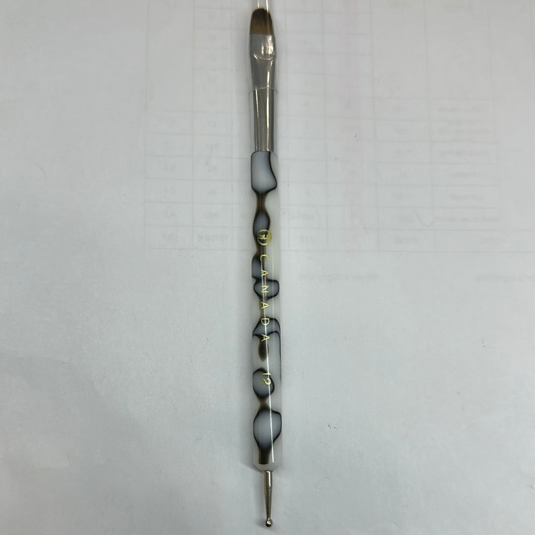 GND FRENCH - DOT BRUSH MARBLE DESIGN