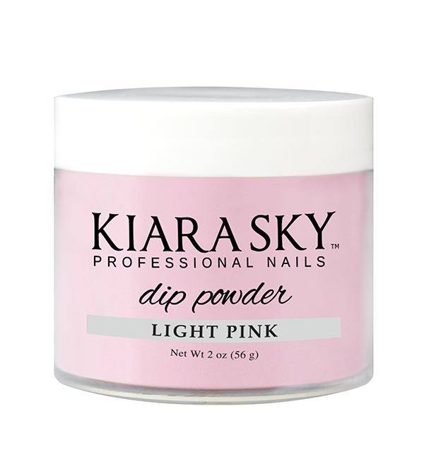 KIARA SKY DIP POWDER - LIGHT PINK 2OZ-Nail Supply UK