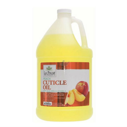 LAPALM CUTICLE OIL (PEACH) 1 GALLON - Secret Nail & Beauty Supply