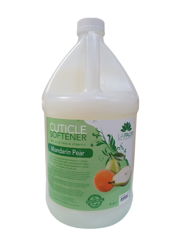 LAPALM CUTICLE SOFTENER Mandarin Pear - GALLON