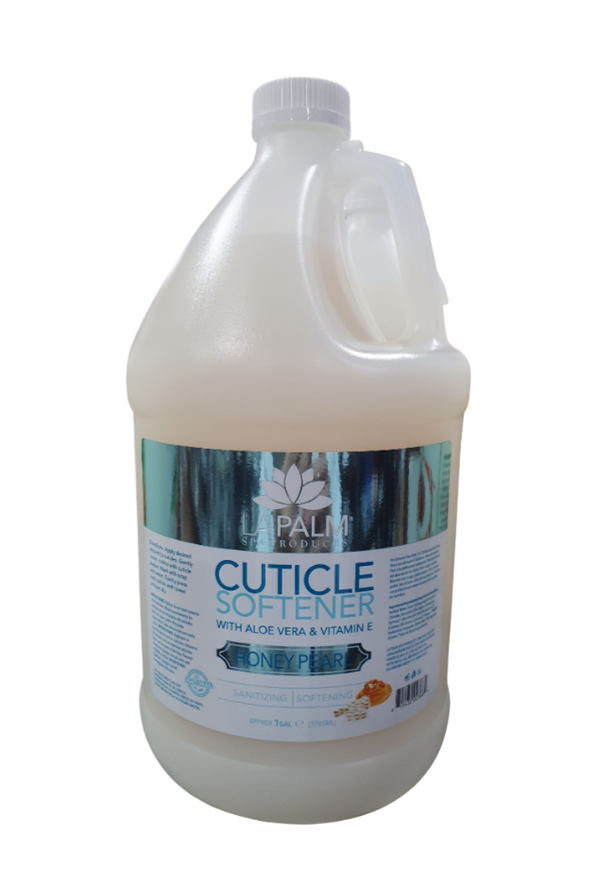 LAPALM CUTICLE SOFTENER HONEY PEARL - GALLON