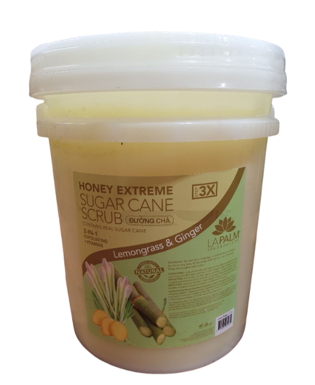 LAPALM HONEY EXTREME SUGAR CANE SCRUB - 5 GALLON