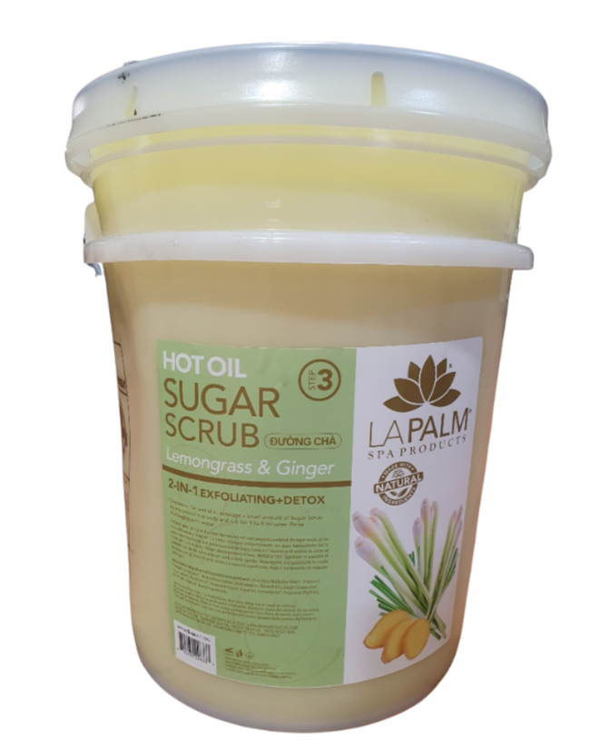 LAPALM HOT OIL SUGAR SCRUB - 5 GALLON