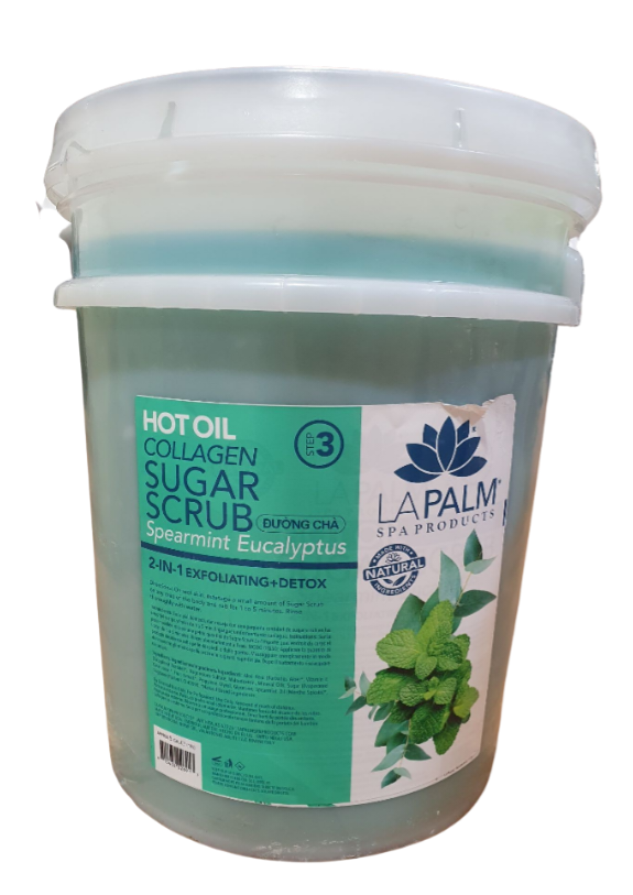 LAPALM HOT OIL SUGAR SCRUB - 5 GALLON