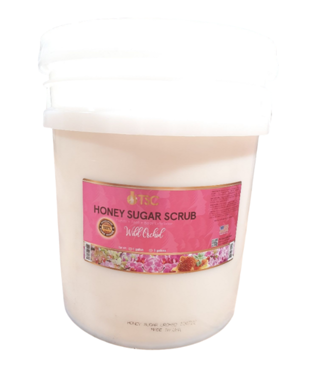 TSC Honey Sugar Scrub Wild Orchid- 5 Gallon Bucket