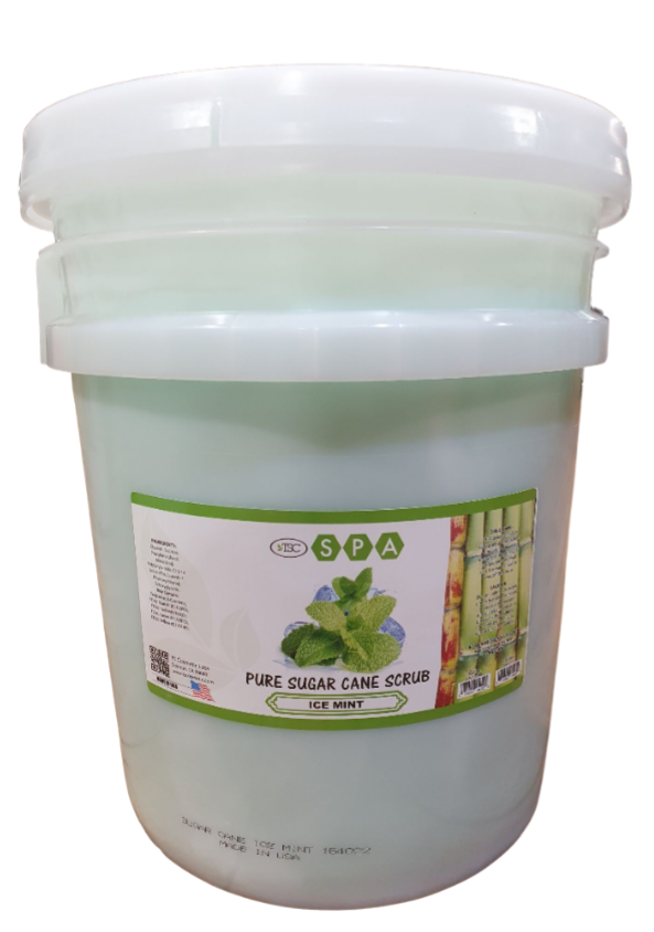 TSC Pure Sugar Cane Scrub Ice Mint- 5 Gallon Bucket