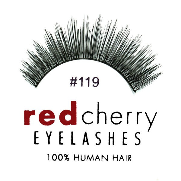 JBS-RED 119 RED CHERRY EYELASHES #119