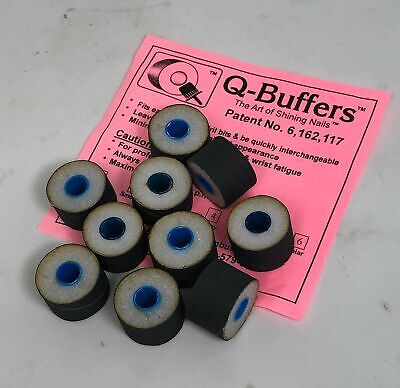 Q-BUFF M Q-BUFFING BANDS 10/PKG-#3 MEDIUM(pink)