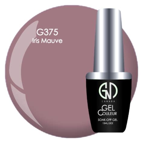 IRIS MAUVE GND G375 ONE STEP GEL