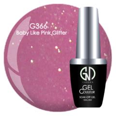 BEBY LIKE PINK GLITTER GND G366 ONE STEP GEL