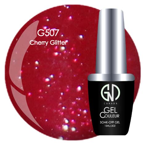 CHERRY GLITTER GND G507 ONE STEP GEL