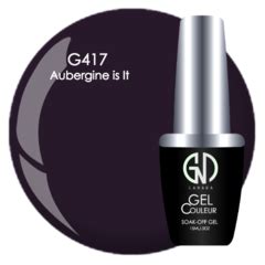 AUBRGINE IS IT GND G417 ONE STEP GEL