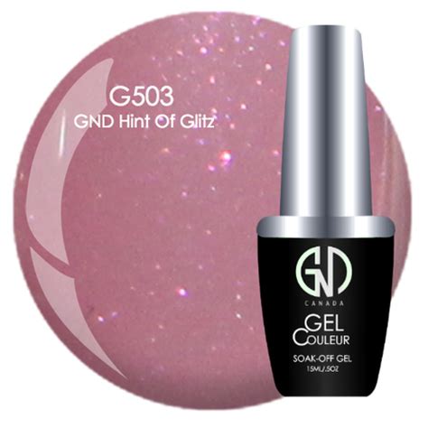 GND HINT OF GLITZ GND G503 ONE STEP GEL